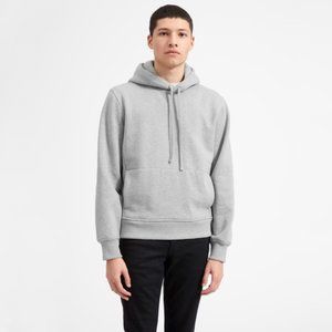 Everlane 365 Thick Fleece Hoodie in Heather Grey - Size Small